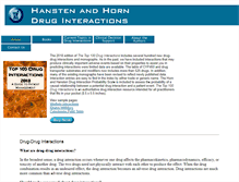 Tablet Screenshot of hanstenandhorn.com